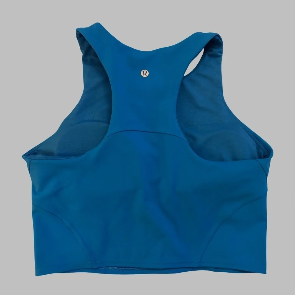 LULULEMON Women’s Blue Wunder Train Racer Back Tank Size 10